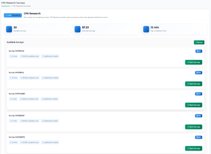 Exciting News: GainTask Now Features CPX Research Surveys - More Ways to Earn Money Online!